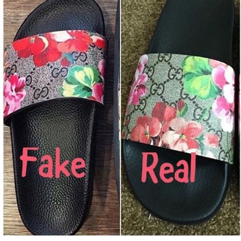 gucci fur slides fake|the real gucci slides.